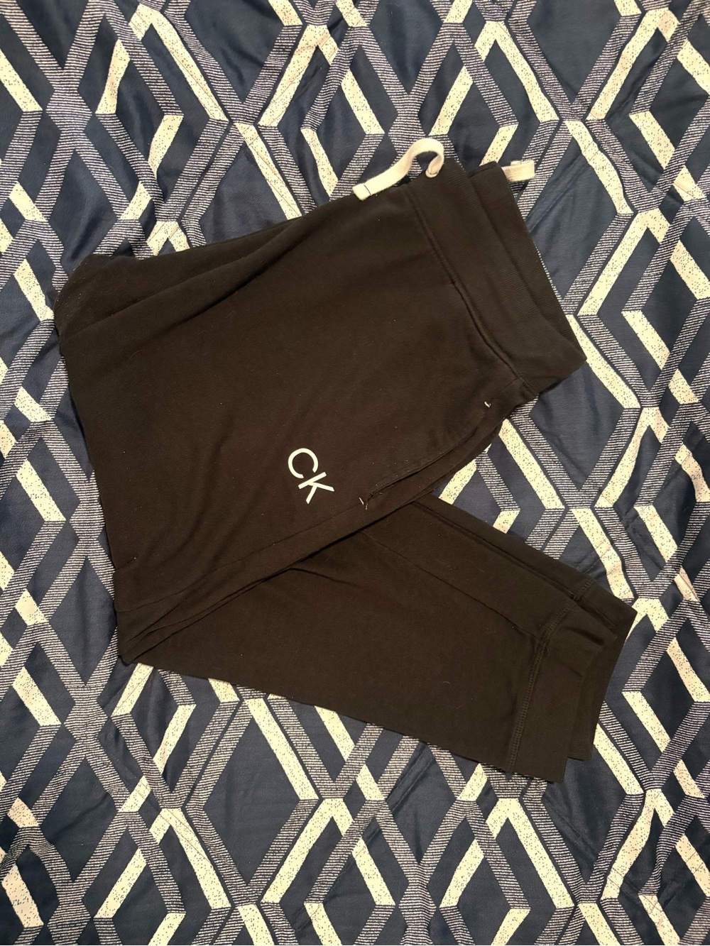 Calvin Klein  Women Black Logo Jogger Bottoms